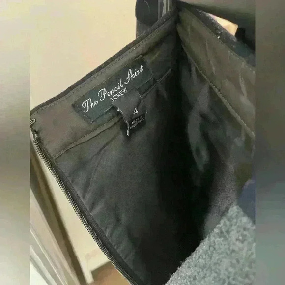 J. Crew Womens mini pencil skirt size 4 - Picture 3 of 4